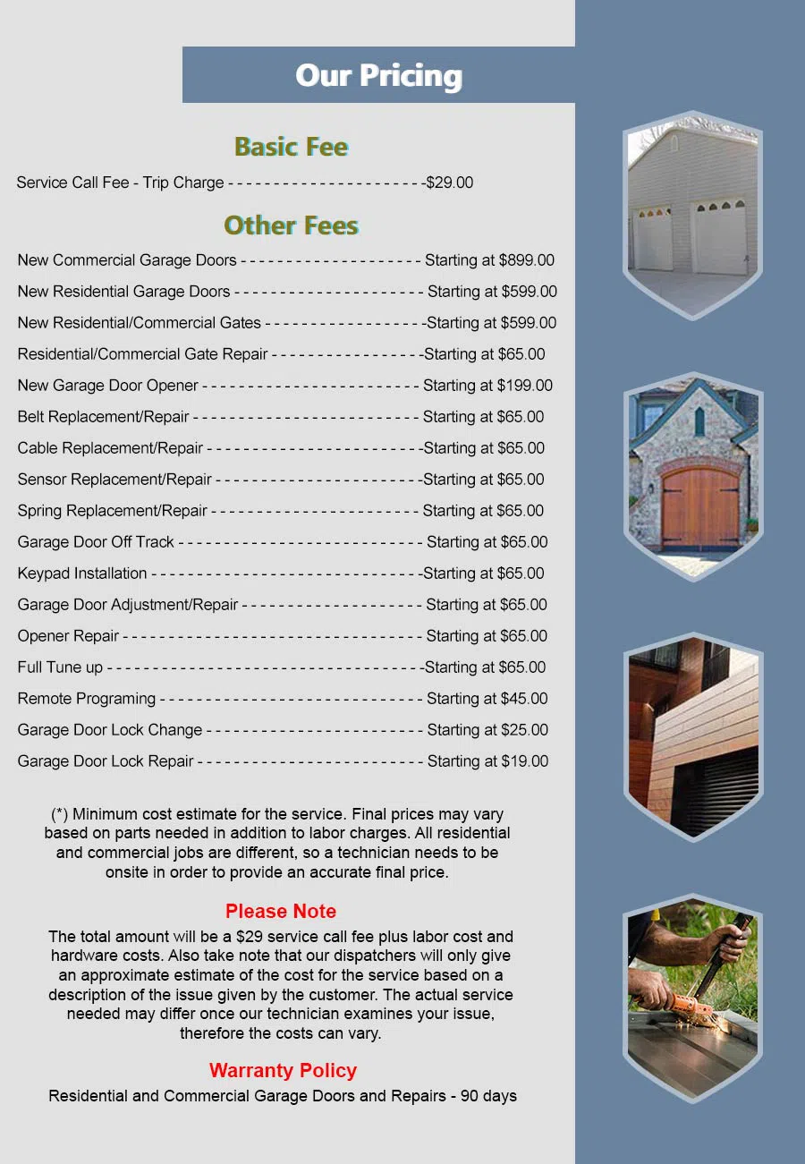 HighTech Garage Door Homestead, FL 786-369-0560